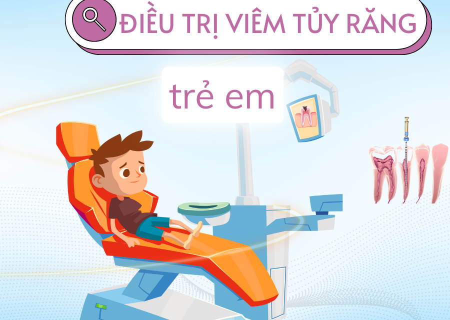 Điều trị viêm tủy răng trẻ em như thế nào, có nên không?